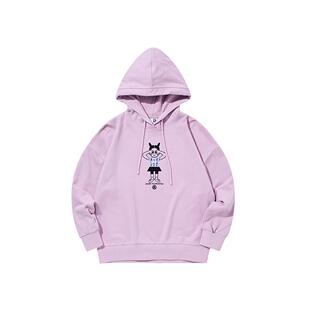 中国乔丹卫衣女2026年春季新款时尚连帽套头衫运动休闲潮流上衣女