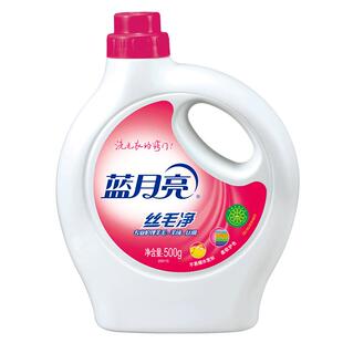蓝月亮洗衣液丝毛净羊毛衫丝绸真丝毛衣清洗护理瓶装500g丝毛