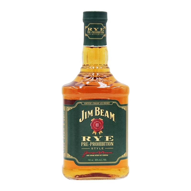 【自营】三得利金宾JimBeam黑麦波本威士忌700ml美国进口洋酒占边