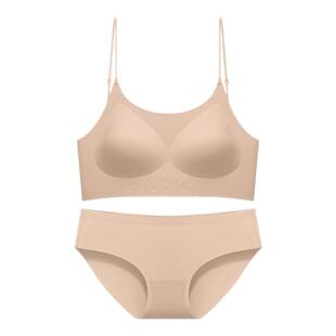 猫人无痕美背内衣女粉底液2025年春季新款聚拢性感u型大露背文胸