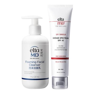 EltaMD安妍科氨基酸泡沫洁面敏肌洗面奶温和日常通勤冬季防护防晒