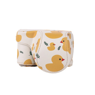 适用于索尼RX100M7黑卡m5a 4 NEX5T A6400保护套卡通A6300/A5100皮套NEX5R A6100摄影包NEX6 A6000相机包3N