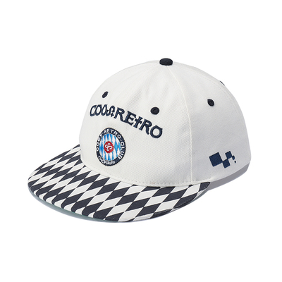 CoosRetro美式复古可调节扣帽檐印花徽章刺绣男女新款百搭棒球帽