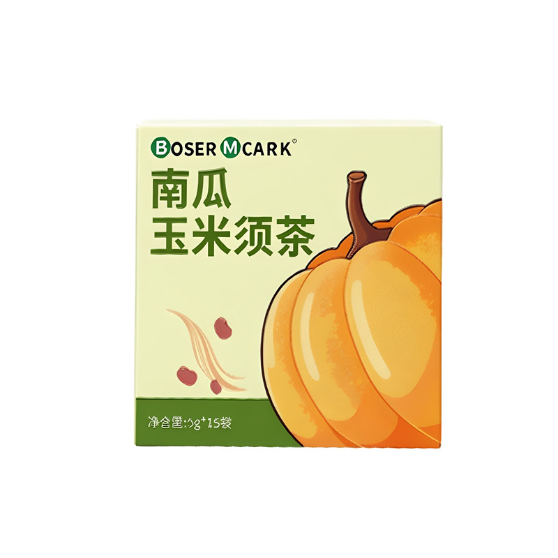 【数量改3拍】BoserMcark南瓜红豆玉米须茶免煮包5g*15袋每盒