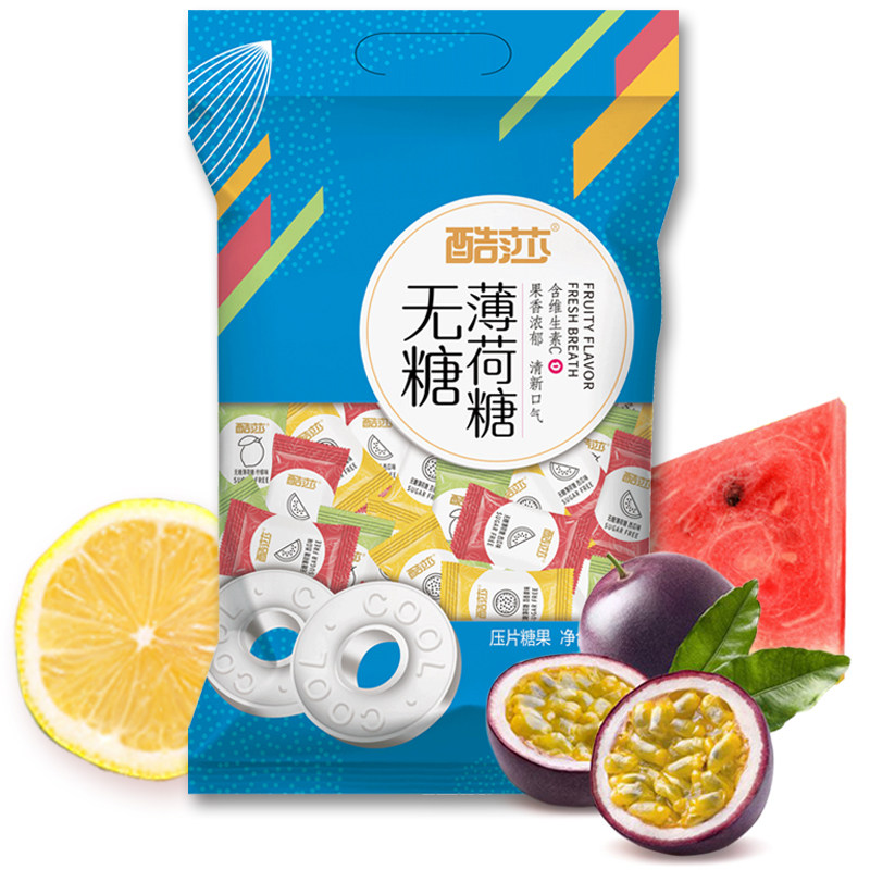 酷莎水果薄荷糖强劲清凉