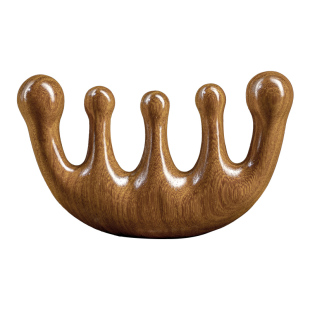 按摩梳檀木梳子头部经络头皮毛囊面部疏通神器刮痧脱发头疗养发防