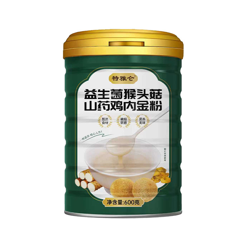 益生菌猴头菇山药鸡内金米糊早餐