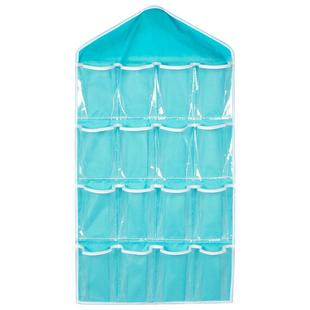 收纳袋挂袋透明16格衣柜多层悬挂式门后衣柜收纳挂袋挂墙上分装袋