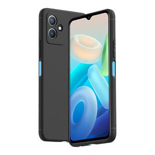 适用vivoY35手机壳vivoY35m磨砂vivo y35+硅胶y35 5G版丫35m十全包镜头软壳防摔保护套男士女生新款外防指纹
