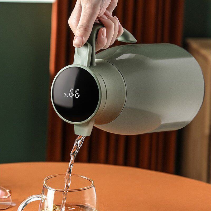 防烫茶瓶耐冷热壶保温玻璃家用大容量办公室2L暖水壶食品级内胆