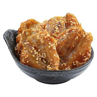 蜜汁小黄鱼干即食香酥芝麻烤小黄花鱼干小鱼仔片休闲小吃海鲜零食