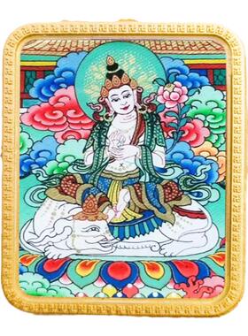 画师本人纯手绘唐卡双面