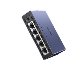 绿联交换机千兆5口8万兆2.5g网络分线器poe供电网线光猫路由交换器转换多接口4扩展分流百兆宽带监控nas专用