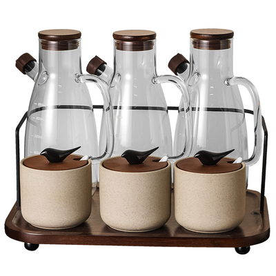 厨房氛围感C位！高颜值调味套装