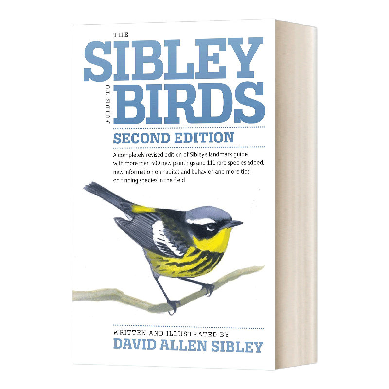 英文原版 The Sibley Guide to Birds 手绘鸟类指南 第二版 精装 英文版 进口英语原版书籍