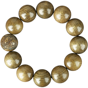 金丝楠木手串男正品女生文玩手珠乌木阴沉木男士冷门佛珠生肖手链