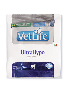 法米娜进口VetLife天然处方粮系列猫用试吃50g*2包泌尿超低敏肾脏