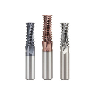 美制全牙钨钢螺纹铣刀UNC1/4 3/8 1/2 3/4 9/16UNF多齿合金铣牙刀