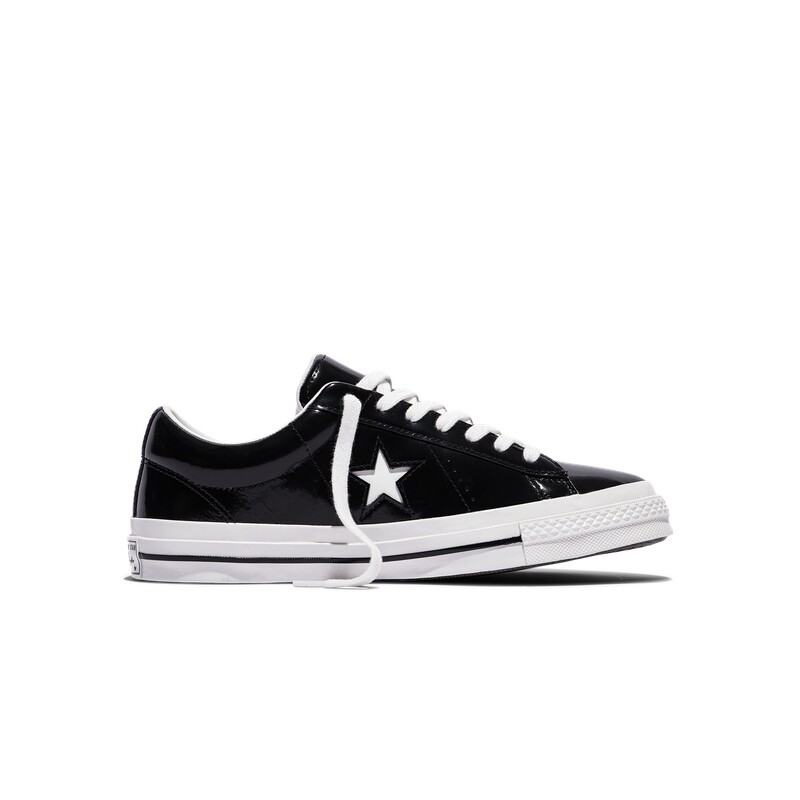 CONVERSE匡威 One Star SE秋季新品亮面漆皮男女休闲板鞋A25032C