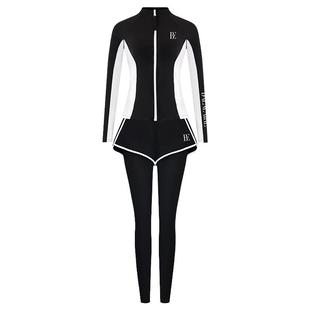 【董璇同款】BE范德安冲浪系列分体泳衣女保守成人长袖套装度假