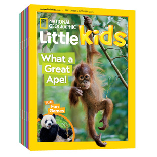 【1.2月新】美国国家地理幼儿版National Geographic little kids儿童英语杂志英文启蒙阅读外刊订购小学课外阅读2025/24年订阅