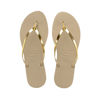 哈瓦那人字拖金属Metalli