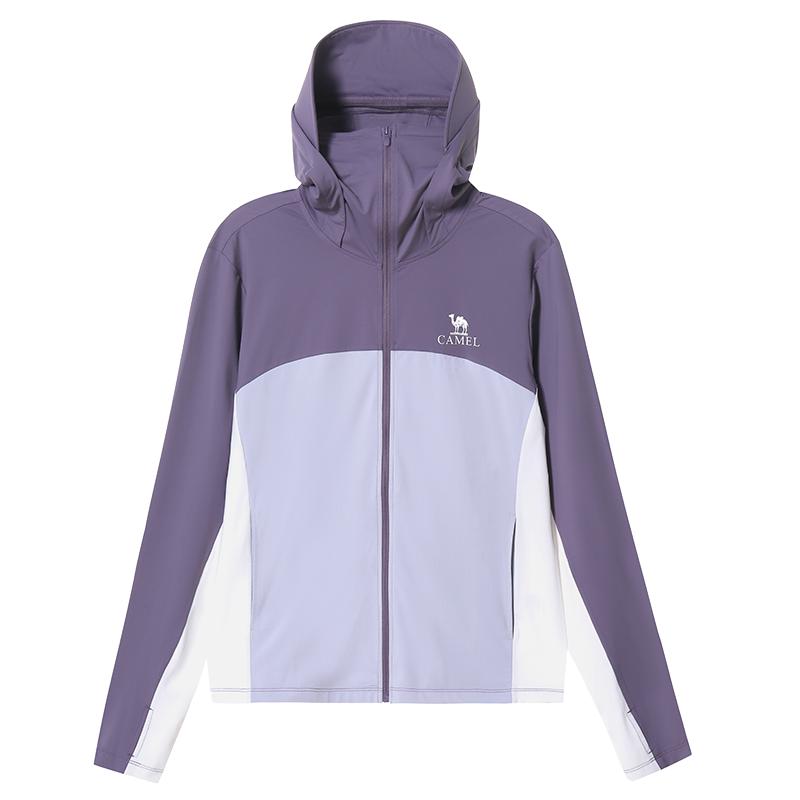 骆驼冷白皮户外防晒衣2025春夏男女速干原纱防晒服皮肤衣凉感