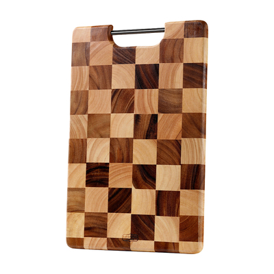 lcliving泰国棋盘格相思木切菜板