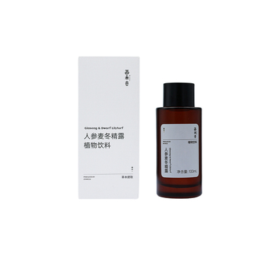 阿四出品 | 人参麦冬精露 可以喝的植物饮料 湿敷/熏蒸/饮用100ml