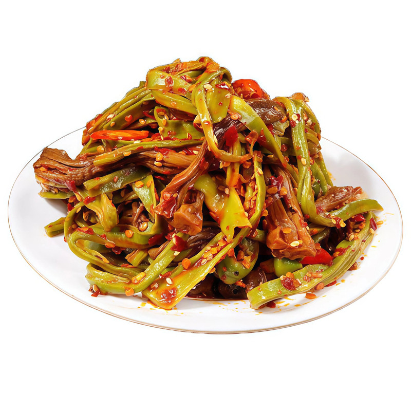 【香辣脆爽】即食香辣贡菜鹿茸菇解馋小零食香辣脆爽开胃下饭菜
