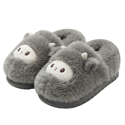 棉拖鞋男士冬季包跟2025新款