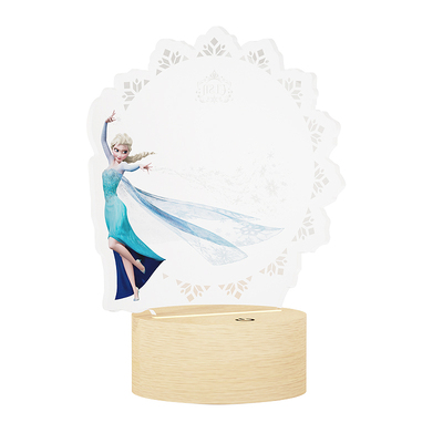 迪士尼爱莎八音盒夜灯音乐盒