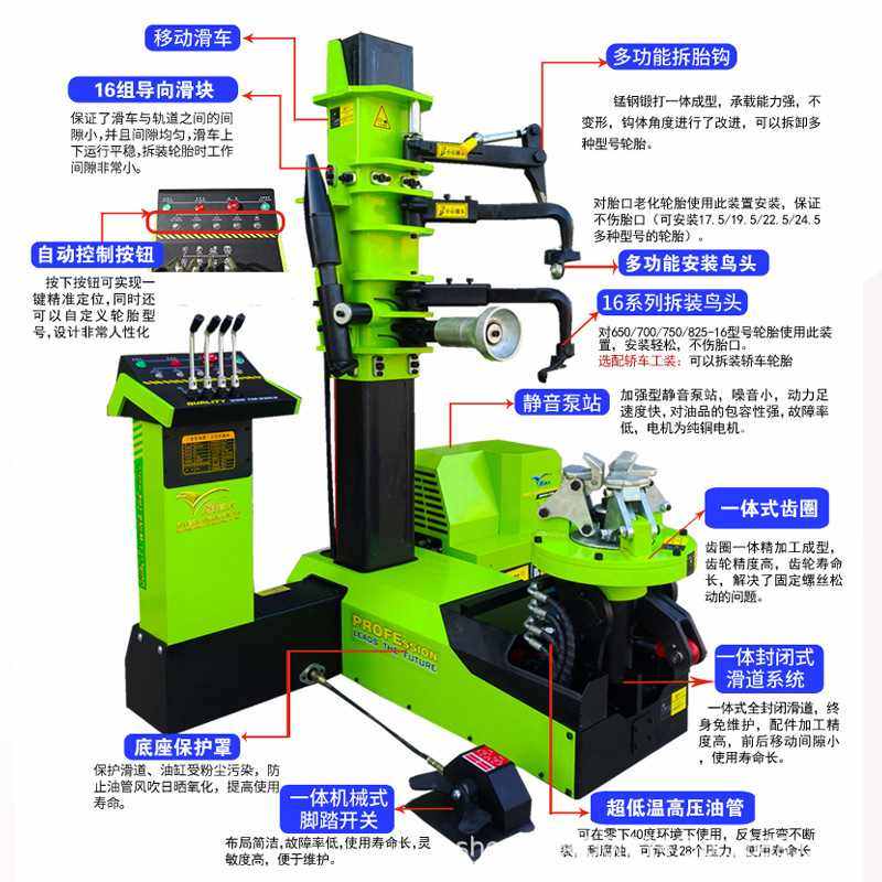 厂家直销鹰翔达立式扒胎机全自动拆装机流动补胎扒胎机大车扒胎机,汽车零部件/养护/美容/维保,扒胎机,淘宝优惠券,粉丝福利购,淘宝优惠卷