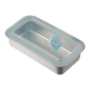 304不锈钢泡菜咸菜保鲜盒分格下饭菜榨菜配菜冰箱食物收纳密封盒