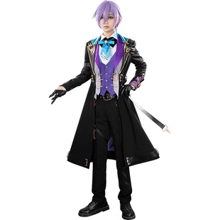 二线小兔彩虹社cos服Vtuber奈司3skm西装cosplay服装奈司cos衣服