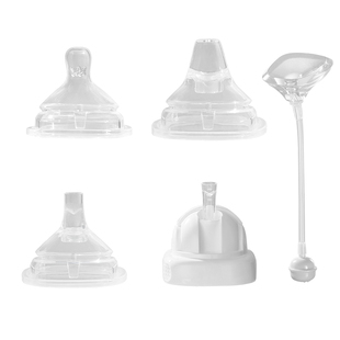 适用奶瓶赫根配件水杯头盖直饮吸管重力球把手柄he鸭g学饮奶嘴en