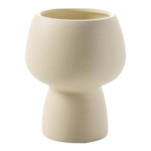 创意高档陶瓷花盆托盘高脚兰花蝴蝶兰风信子绿植花卉透气网红陶盆