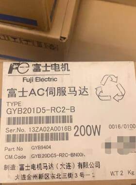 议价议价全新富士伺服马达GYB201D5-RC2-B 品多型号全价优问客服