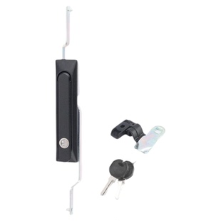 MS861-2E-2A配电柜连杆锁网络机柜门锁三点式把手平面门锁充电桩