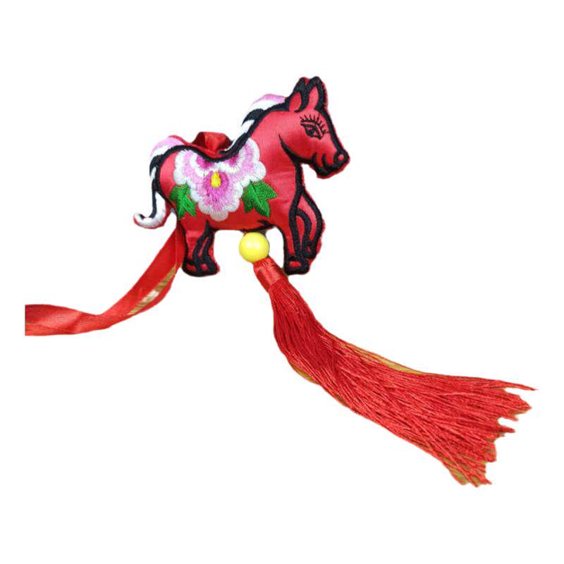 双面刺绣五月节十二生肖庆阳香包