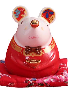 大号老鼠送礼新款店铺陶瓷存钱罐