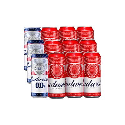 百威经典醇正红罐啤酒