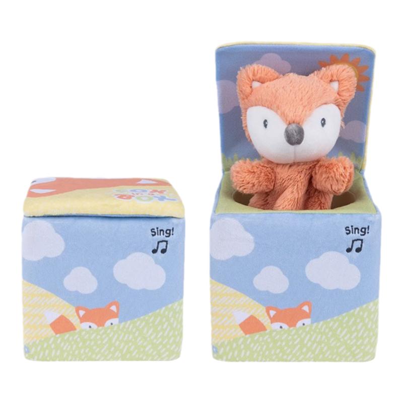 Baby Gund 盒子里的狐狸LilLuvs声动毛绒公仔玩偶玩具婴幼儿玩具