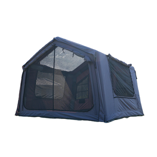 那时GEN艮9平主卧室充气帐篷+10.56平拓展一室一厅棉布帐四季露营