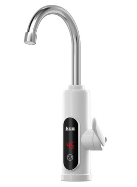 志高电热水龙头3400W即热式厨房过水热变频恒温热水器卫生间