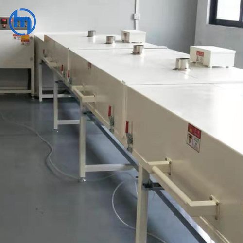 光伏材料高温分解高温隧道炉 太阳能板材料固化冷却隧道炉烘干线