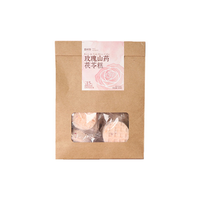 良时作玫瑰山药茯苓糕蔓越莓干云南花瓣松软糕点软糯早餐225g/袋