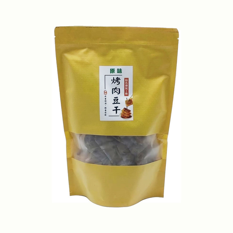 手撕素肉豆脯网红五香辣烤肉豆干