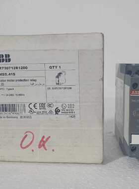 ABBCMMSS热敏电机保护继电器CMMSS.41S1SVR730712R1200免费SHI