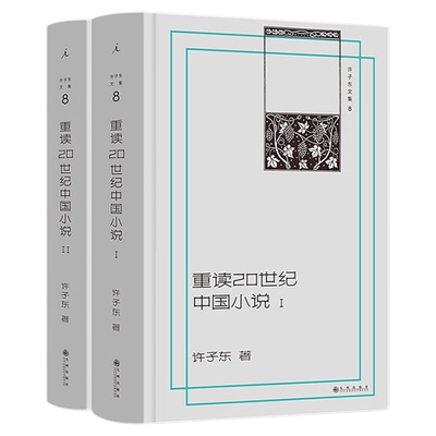 许子东文集08 重读20世纪中国小说 (插图本全两册） 豆瓣2021年度中国文学TOP10 陈丹青×陈平原×窦文涛×梁文道推荐 理想国